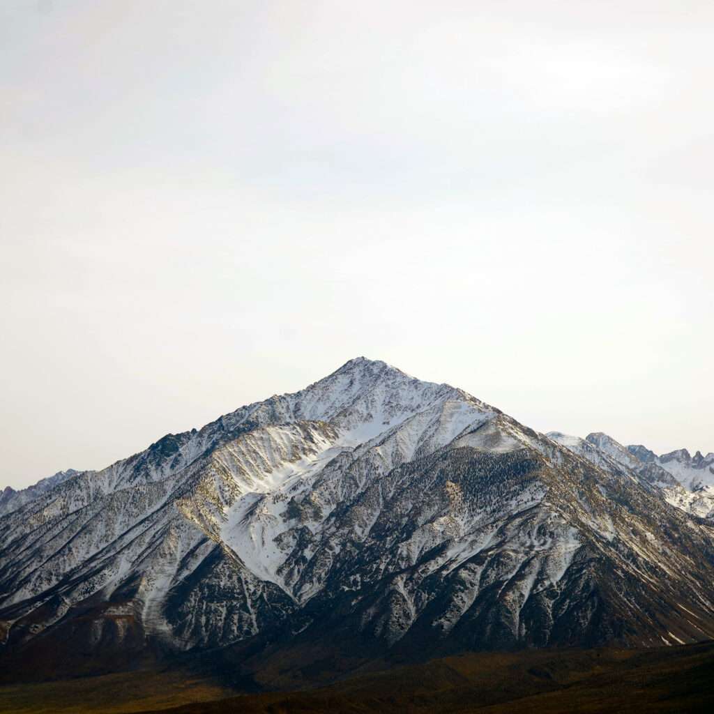 snowy mountain
